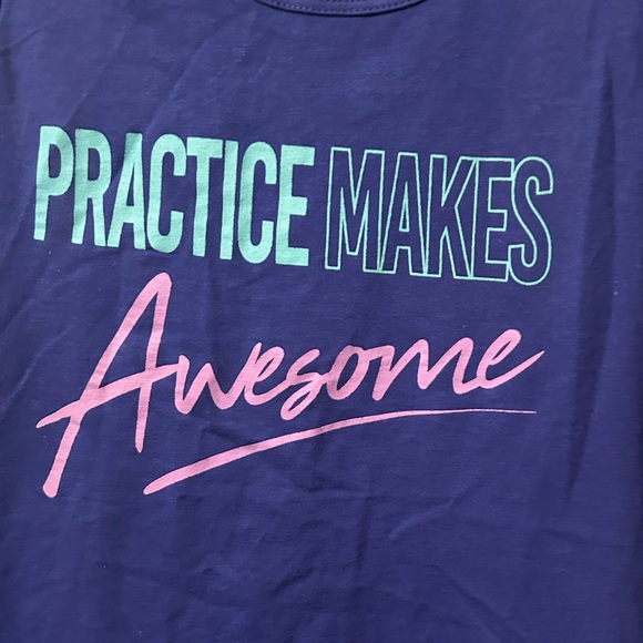 Reebok racer back tank size XL kids (14-16) - Picture 2 of 4